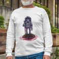 Funny Astronaut Monkey V3 Unisex Long Sleeve Gifts for Old Men