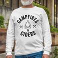 Funny Campfires Ciders Camping 58 Shirt Unisex Long Sleeve Gifts for Old Men