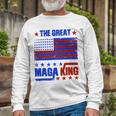 Funny The Return Of The Ultra Maga King Flag Gift Unisex Long Sleeve Gifts for Old Men