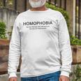 Homophobia Feminist Lgbtq Gay Ally Long Sleeve T-Shirt T-Shirt Gifts for Old Men