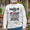 I Am A Proud Wife Of A Crazy Husband V2 Unisex Long Sleeve Gifts for Old Men