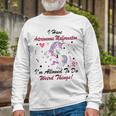 I Have Arteriovenous Malformation Im Allowed To Do Weird Things Funny Unicorn Burgundy Ribbon Arteriovenous Malformation Support Arteriovenous Malformation Awareness Unisex Long Sleeve Gifts for Old Men