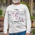 I Have Brain Cancer Im Allowed To Do Weird Things Unicorn Grey Ribbon Brain Cancer Brain Cancer Awareness Unisex Long Sleeve Gifts for Old Men