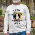 I Really Like Postman Penguin Ok Unisex Long Sleeve Gifts for Old Men