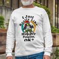 I Really Like Rapper Penguin Ok Unisex Long Sleeve Gifts for Old Men