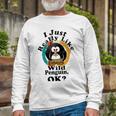 I Really Like Wild Penguin Ok Unisex Long Sleeve Gifts for Old Men