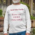 I Speak Italian Fluentlylanguage Italian Unisex Long Sleeve Gifts for Old Men