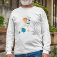 The Jetsons Astro Hugging George Long Sleeve T-Shirt T-Shirt Gifts for Old Men