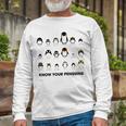 Know Your Penguins Unisex Long Sleeve Gifts for Old Men