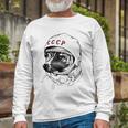 Laika Space Traveler Unisex Long Sleeve Gifts for Old Men