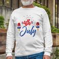 Memorial Day 4Th Of July Holiday Patriotic Ice Cream V2 Unisex Long Sleeve Gifts for Old Men