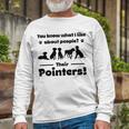 Official Professional German Shorthaired Pointer Groomer Unisex Long Sleeve Gifts for Old Men