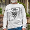 Official Wrong Society Drink From The Skull Of Your Enemies Unisex Long Sleeve Gifts for Old Men