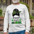 One Lucky Nurse St Patricks Day For Women Funny Nurse Unisex Long Sleeve Gifts for Old Men