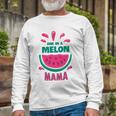One In A Melon Mama Watermelon Matching Long Sleeve T-Shirt T-Shirt Gifts for Old Men