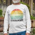 Penny Farthing Cycologist Funny Vintage Biking Cyclogist Cyclist Cycling Road Bike Mtb Unisex Long Sleeve Gifts for Old Men