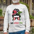 Save Afghan Girls Long Sleeve T-Shirt Gifts for Old Men