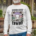 Simmer Down Cowboy Western Style Gift Unisex Long Sleeve Gifts for Old Men