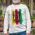 So Damn Black And Proud Black History Month Unisex Long Sleeve Gifts for Old Men