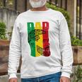 Strong Black Dad King African American Long Sleeve T-Shirt T-Shirt Gifts for Old Men