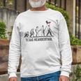 Texas Neanderthal Thinking Unisex Long Sleeve Gifts for Old Men