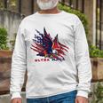 The Ultra Maga Is Back Unisex Long Sleeve Gifts for Old Men