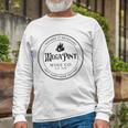 I Thought It Necessary A Mega Pint Of Wine Long Sleeve T-Shirt T-Shirt Gifts for Old Men
