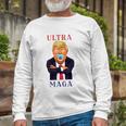 Ultra Maga Donald Trump Make America Great Again Long Sleeve T-Shirt T-Shirt Gifts for Old Men