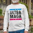 Ultra Mega Patriotic Trump Republicans Conservatives Vote Trump Long Sleeve T-Shirt T-Shirt Gifts for Old Men