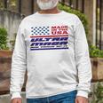 Vintageultra Maga And Proud Of It Made In Usa Unisex Long Sleeve Gifts for Old Men