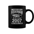 15 Years Old Fisherman Born In 2007 Fisherman 15Th Birthday Coffee Mug
