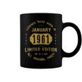 1961 January Birthday Gift 1961 January Limited Edition Coffee Mug