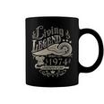 1974 Birthday Living Legend Since 1974 Coffee Mug