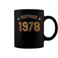 1978 Vintage - Seventies 70S Retro Birthday - Coffee Mug