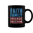 4Th Of July S For Men Faith Family Friends Freedom Coffee Mug