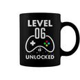 6Th Birthday Level 6 Unlocked Video Gamer Birthday Coffee Mug