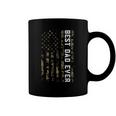 American Flag Camo Fathers Day Best Dad Patriotic Fathers Day Coffee Mug