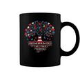 American Tree 4Th Of July Usa Flag Hearts Roots Patriotic Coffee Mug