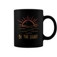 Be The Light - Let Your Light Shine - Waves Sun Christian Coffee Mug
