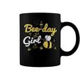 Bee Bee Bee-Day Girl Birthday Party Cute Bee Coffee Mug