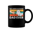 Best American Eskimo Dad Ever Funny American Eskimo Dad Coffee Mug