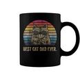 Best Cat Dad Ever Papa Birthday Fathers Day Coffee Mug