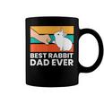 Best Rabbit Dad Ever Funny Dad Rabbit Coffee Mug