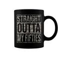 Camo Straight Outta My Fifties Men 60Th Sixty Birthday Gift Coffee Mug
