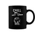 Chill Bro Cool Sloth On Tree Coffee Mug