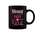 Coco Grandma Gift Blessed To Be Called Mom And Coco Coffee Mug