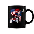 Dabbing Patriotic Gamer 4Th Of July Video-Game Controller T-Shirt Coffee Mug