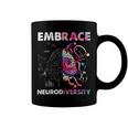 Embrace Neurodiversity Funny V4 Coffee Mug