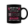 Esther Name Gift And God Said Let There Be Esther Coffee Mug