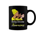 Ewings Sarcoma Awareness Yellow Women Ewings Sarcoma Ewings Sarcoma Awareness Coffee Mug